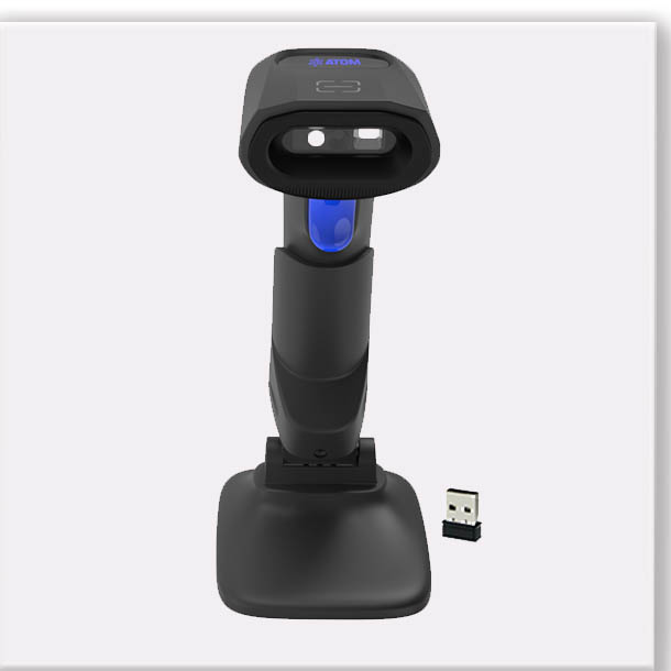 1بارکدخوان دوبعدی بیسیم ATOM SERVO E-W